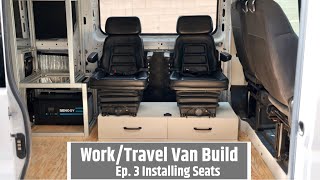 Ram Promaster Work/Travel Van Build  Ep.3 Rear Seats