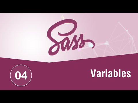 Learn SASS In Arabic 2021 - #04 - Variables