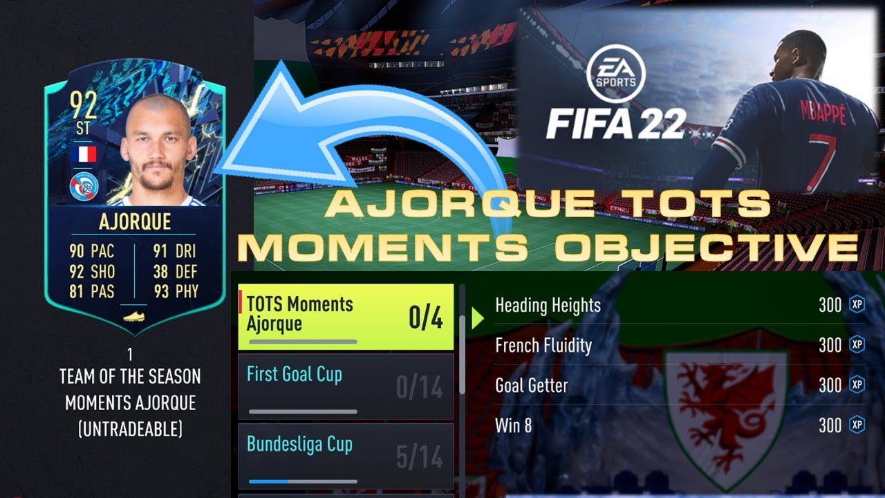 Fifa 22  |  How To Complete The Ligue 1 Ludovic Ajorque TOTS Moments Objective card