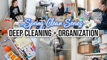 DEEP SPRING CLEAN BATHROOM | ORGANIZE + DECLUTTER LAXUS BEDROOM | SPRING CLEAN SERIES 2023
