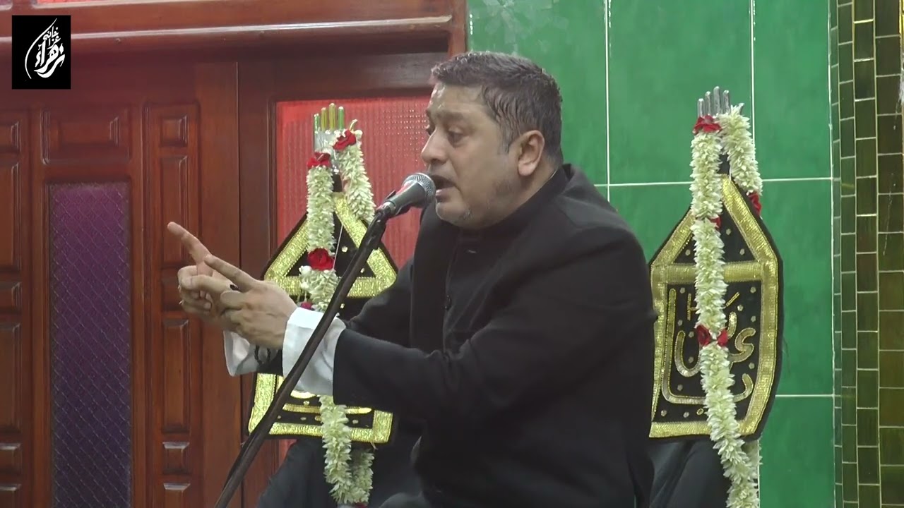 Majlis Aza 2nd Muharram Allama Riaz Johri 2023 Aza Khane Zehra (S.A) 2023