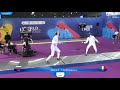 Sirius Epee 2022, ME Ind T16 Bida RUS - Santarelli ITA