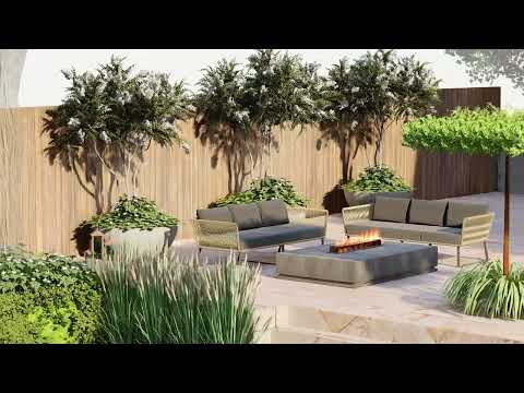 GARDEN DESIGN I LUMION RENDER