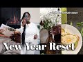 NEW YEAR RESET + SELF CARE MOTIVATION | Declutter, Organize, Deep Clean &amp; Set Healthy Habits With Me