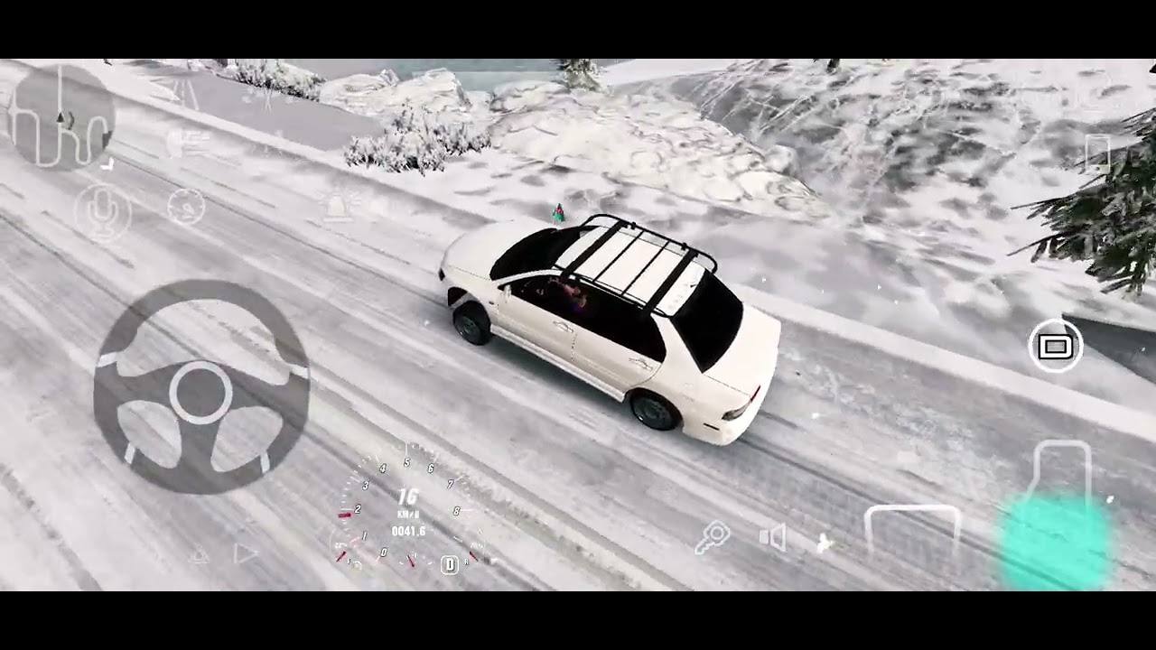 16 barmaqımla qarlı yeri gəzdim+klip