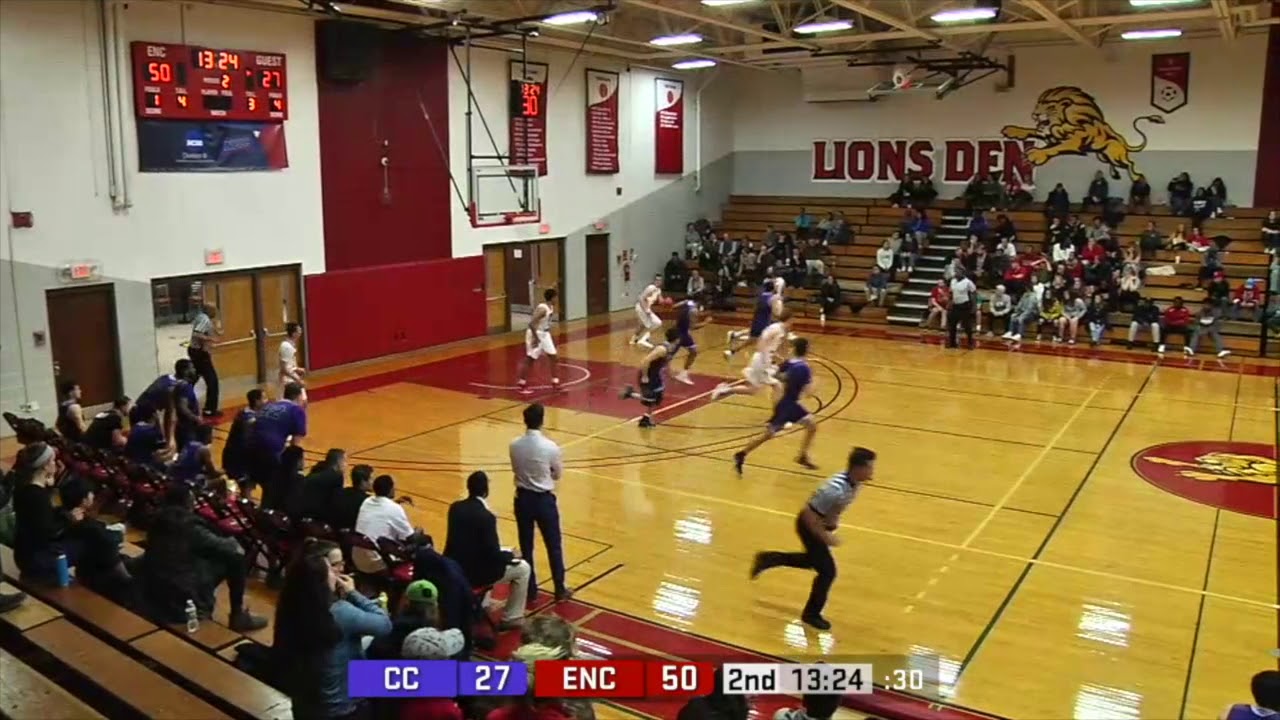 ENC Men's Basketball Highlights vs Curry 12/6/18