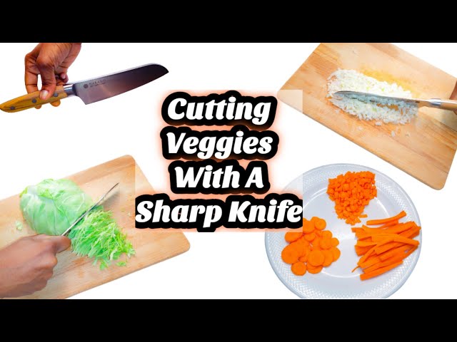 How To Julienne Vegetables, Knife Skills, The Bombay Chef - Varun Inamdar