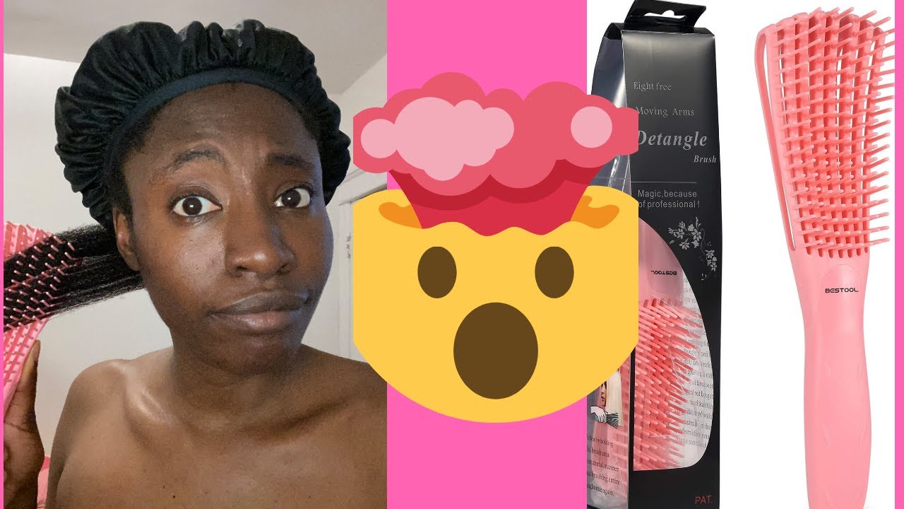 Product Review Bestool detangler Brush for 4C hair Does it work