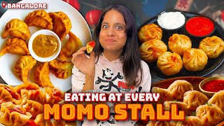 Eating At EVERY MOMO STALL I See Until I Find The BEST! | @sosaute #momos #sosaute #foodreview