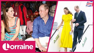 Prince William \& Kate Met With Protests In Jamaica As Their Caribbean Tour Moves On | Lorraine
