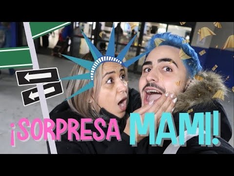 I SURPRISE MY MOM AT THE AIRPORT!