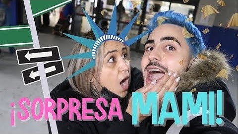 SORPRENDO A MI MAMA EN EL AEROPUERTO!