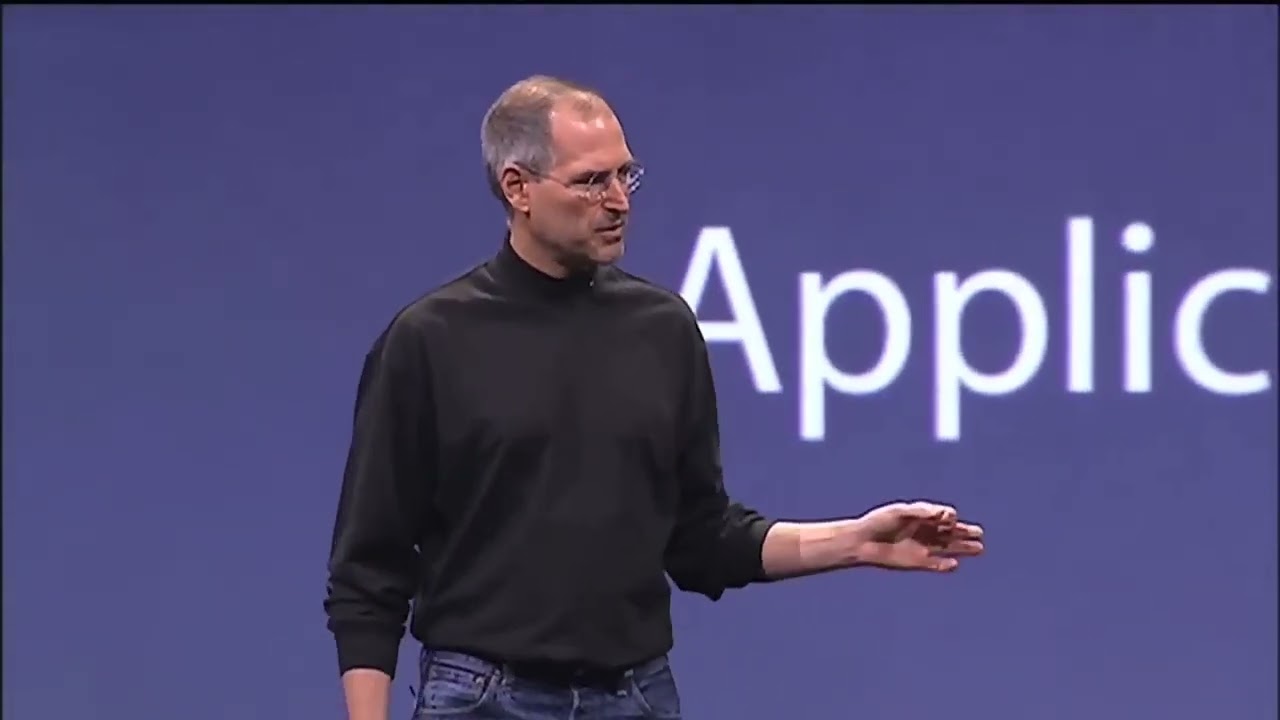 iPhone 1 Steve Jobs MacWorld keynote in 2007 Full Presentation, 80 mins