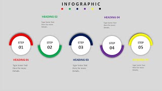 5 Step Circular PowerPoint | Infographic
