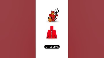 How To Make A LEGO Kidpool Minifigure from Deadpool & Wolverine! #shorts