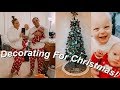 DECORATE FOR CHRISTMAS WITH US! || VLOG