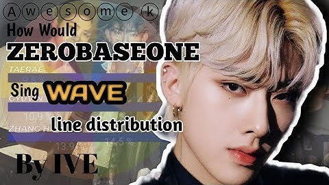How Would ZEROBASEONE (ZB1)  sing " WAVE " BY IVE // line distribution
