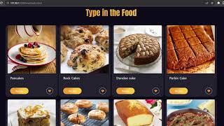 Meal app for codind ninjas