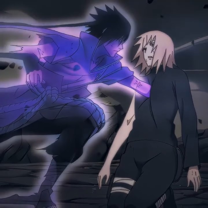 Sasuke Just Grabbed Sakura WHAT?! 😳🔥 #anime #sasukeuchiha #sasuke #naruto #trending