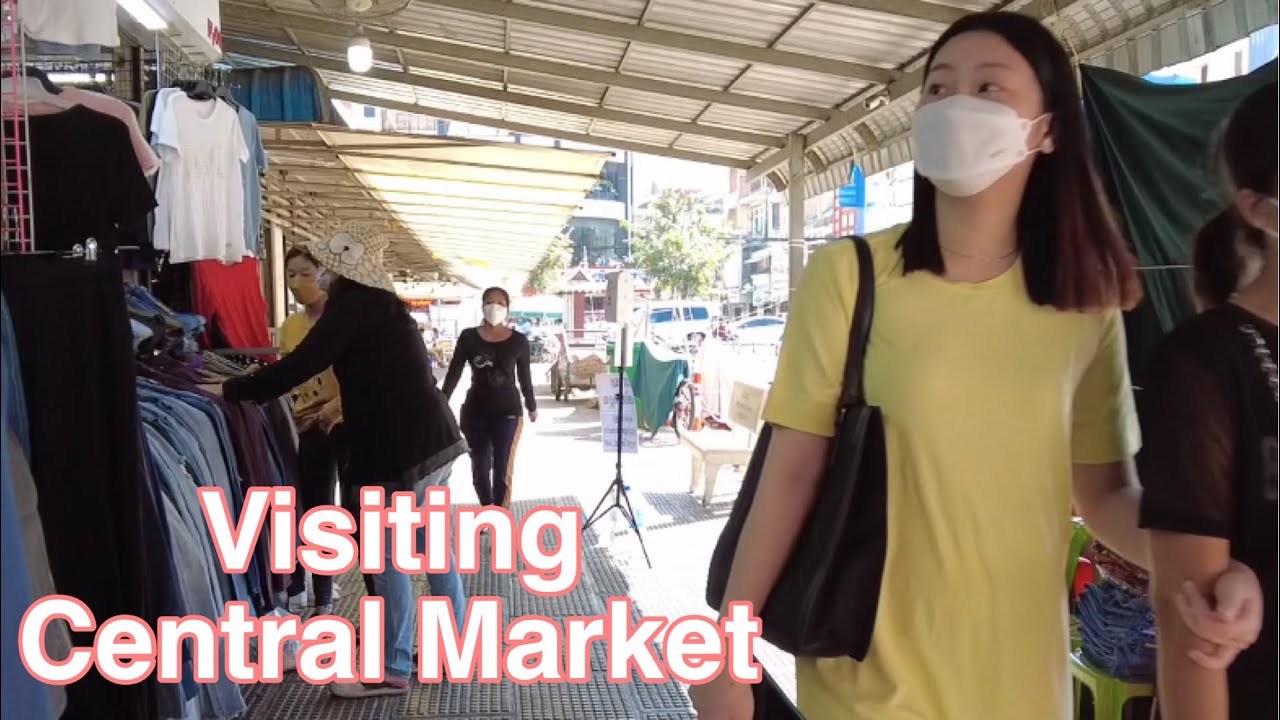 ของฝากฮ่องกง pantip 2017  New  Visiting tourist market | Phnom Penh Central market walk around