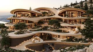This $200M Biophilic Mansion Is Beyond Imagination | Luxury Mansion Tours
