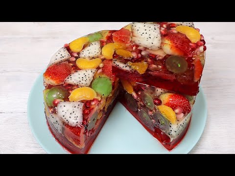 Fruchtpudding  Obstkuchen  Geleekuchen  # 79