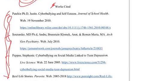 Matching in-text citations with full citations