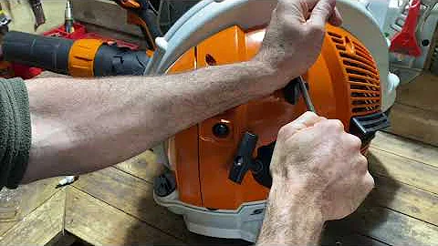 Service Kit Installation for STIHL BR 500, 600, 700, BR 450 C-EF, SR 450