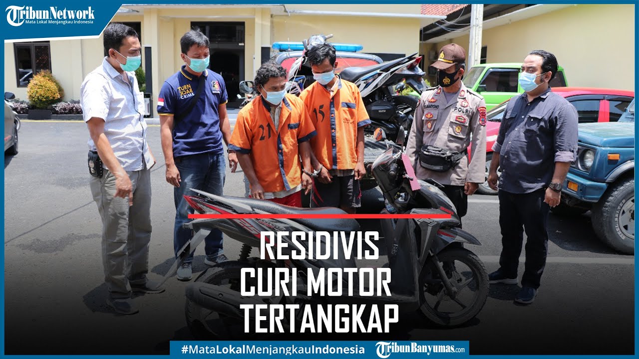 Dua Pria Pencuri Motor Tertangkap di Kebumen