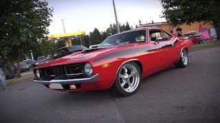 550HP Supercharged Plymouth Barracuda - AMAZING V8 SOUND!