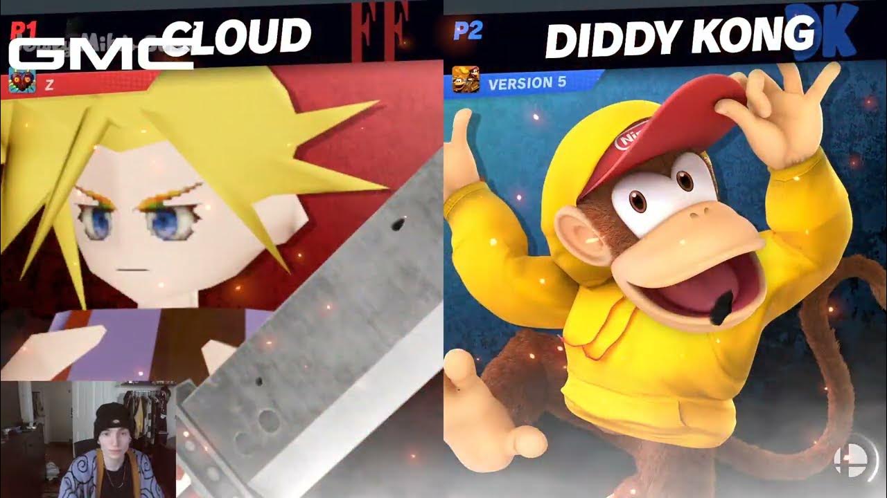 Tweek (Diddy Kong, Wario) vs Z (Cloud, Diddy Kong) 14 Feb '23 YouTube