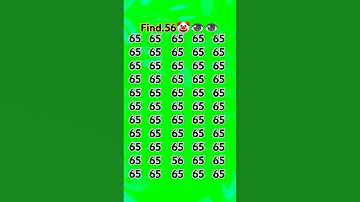 find the odd number of puzzle #quiz #iqtest #puzzle #maths #find #iq #mathpuzzle #logicalpuzzle