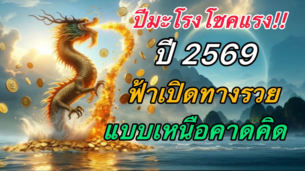 #ดูดวงปีมะโรง
