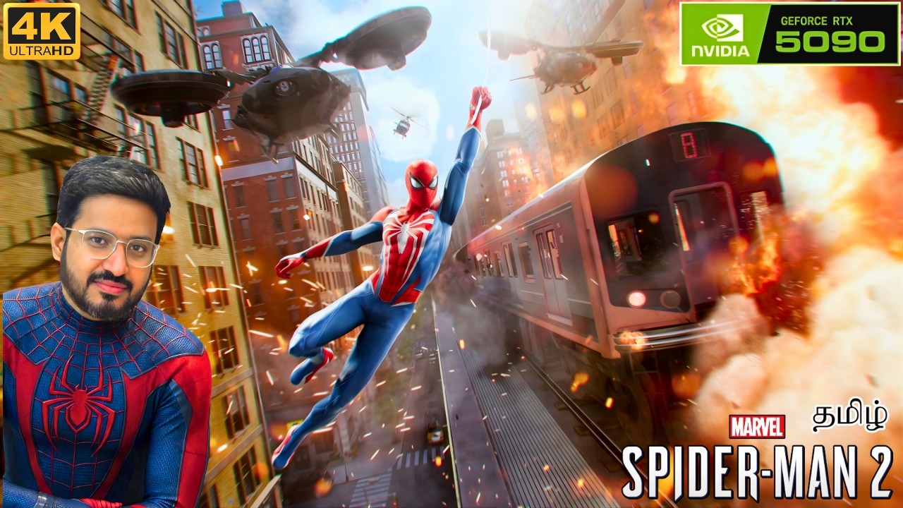 Two Spiderman Fight With Villain Army | Spiderman 2 Tamil Gameplay RTX 5090 4K Ultra | Earth Gamer