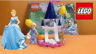 ASMR| Disney Lego: Building Cinderella Castle 👸🏼| Whispering, & Lego Sounds screenshot 5
