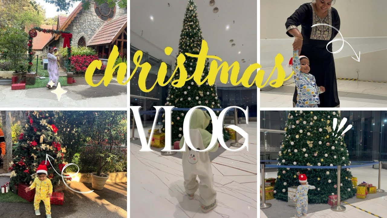 Single Mom’s Christmas with My 1-Year-Old Son 🎄 | Church, Tree & Childhood Memories