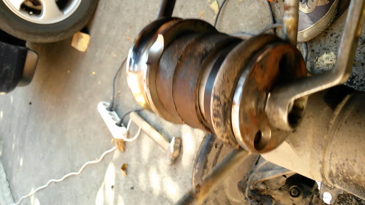 Запрессовка сайлентблоков балки Opel Astra G - YouTube