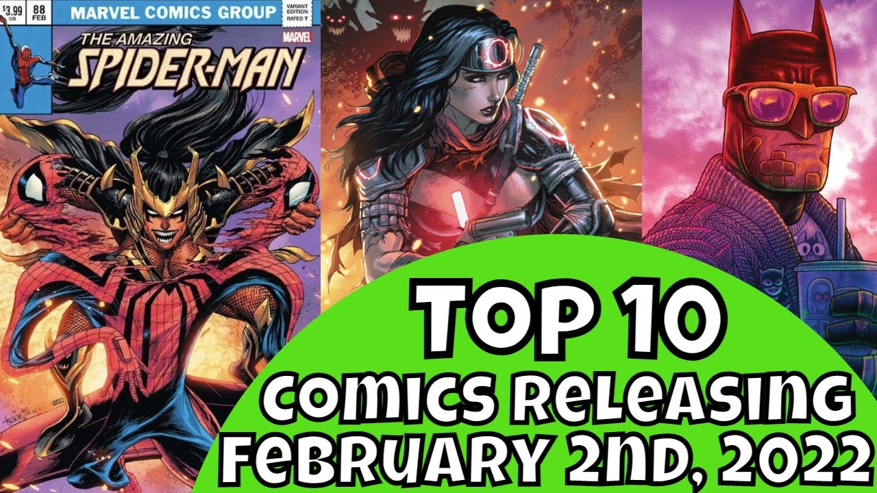 New Comic Book Day Top 10 Preview - February 2nd, 2022