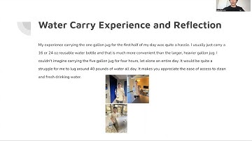 Module 13 Water Sustainability Portfolio Video