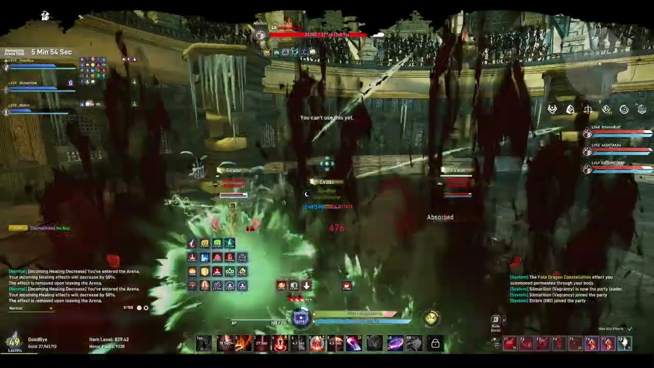 Elyon Online PvP - Slayer vs Archers How to Kill 3x Archer in PvP Arena 