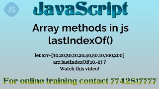 JavaScript Array lastIndexOf Function: Navigating Arrays Like a Pro