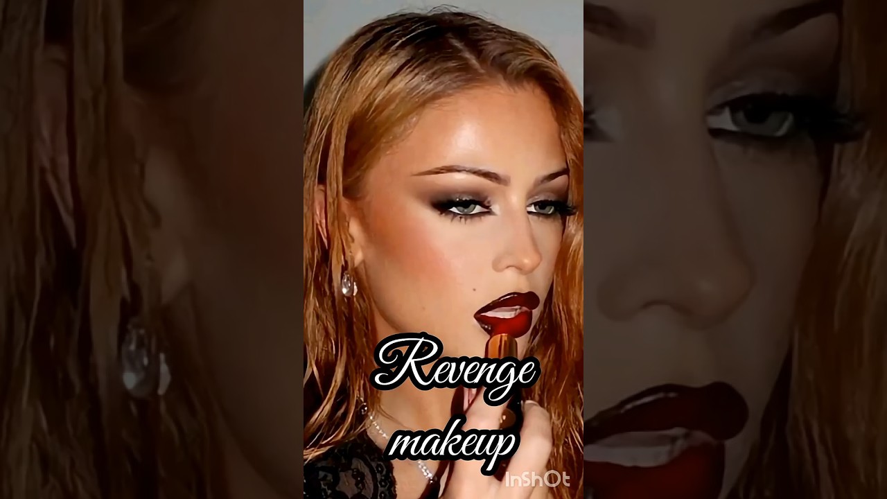 Revenge Makeup 💔💋 #makeupshorts #makeuptutorial #makeup