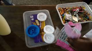 Bead making in Ghana