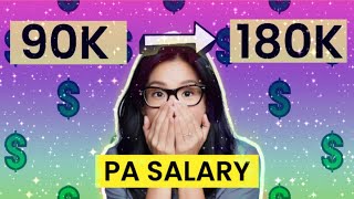 How Much Money I Made as a PA