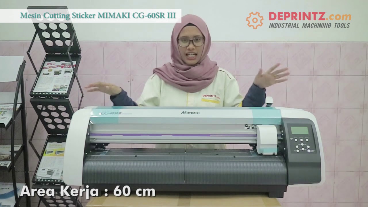  Mesin  Cutting  Sticker Mimaki 60SR Terbaik  YouTube