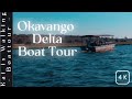 OKAVANGA DELTA BOAT TOUR 4K SAFARI