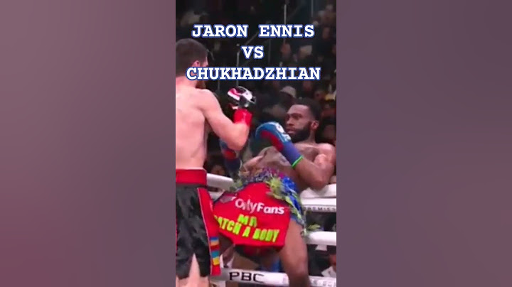 PHILADELPHIAN-JARON ENNIS VS KAREN CHUKHADZHIAN-UKRAINIAN #boxingfights #shortsvideo