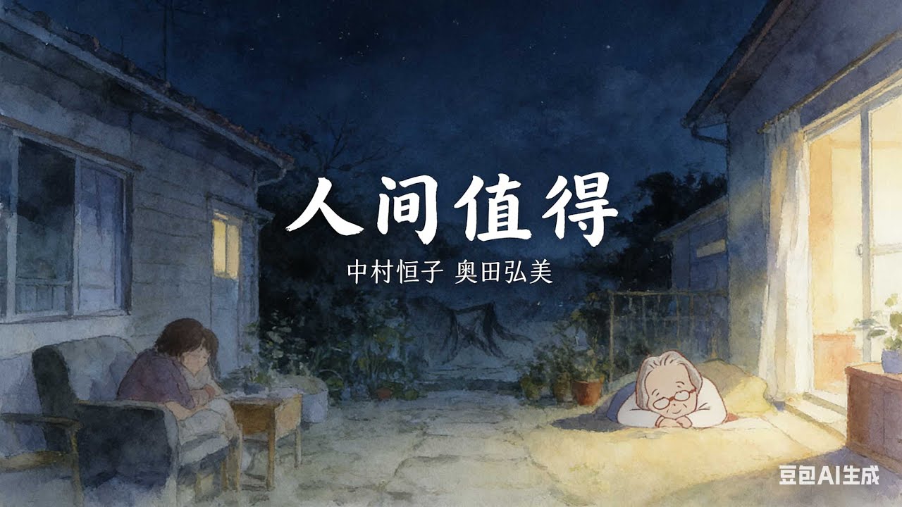 睡前听完一本书：《人间值得》| 所谓的一生，不过是无数个“今天”的累积，送给每一个正在“硬撑”的成年人。