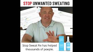 How to stop excessive sweating Heres the secret