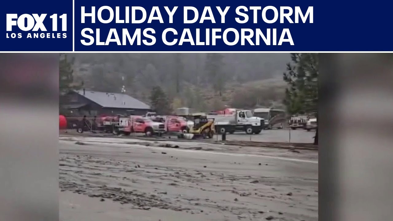 Strong storm causes damage across SoCal